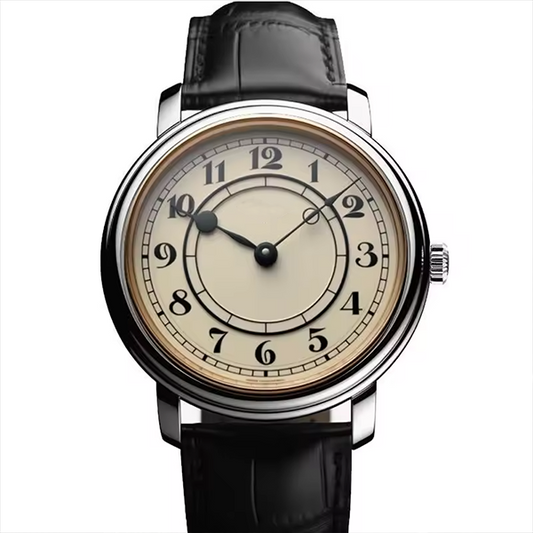 Men's Retro Leather Quartz Watch â€“ Classic Analog Business Wristwatch, Perfect Birthday Gift